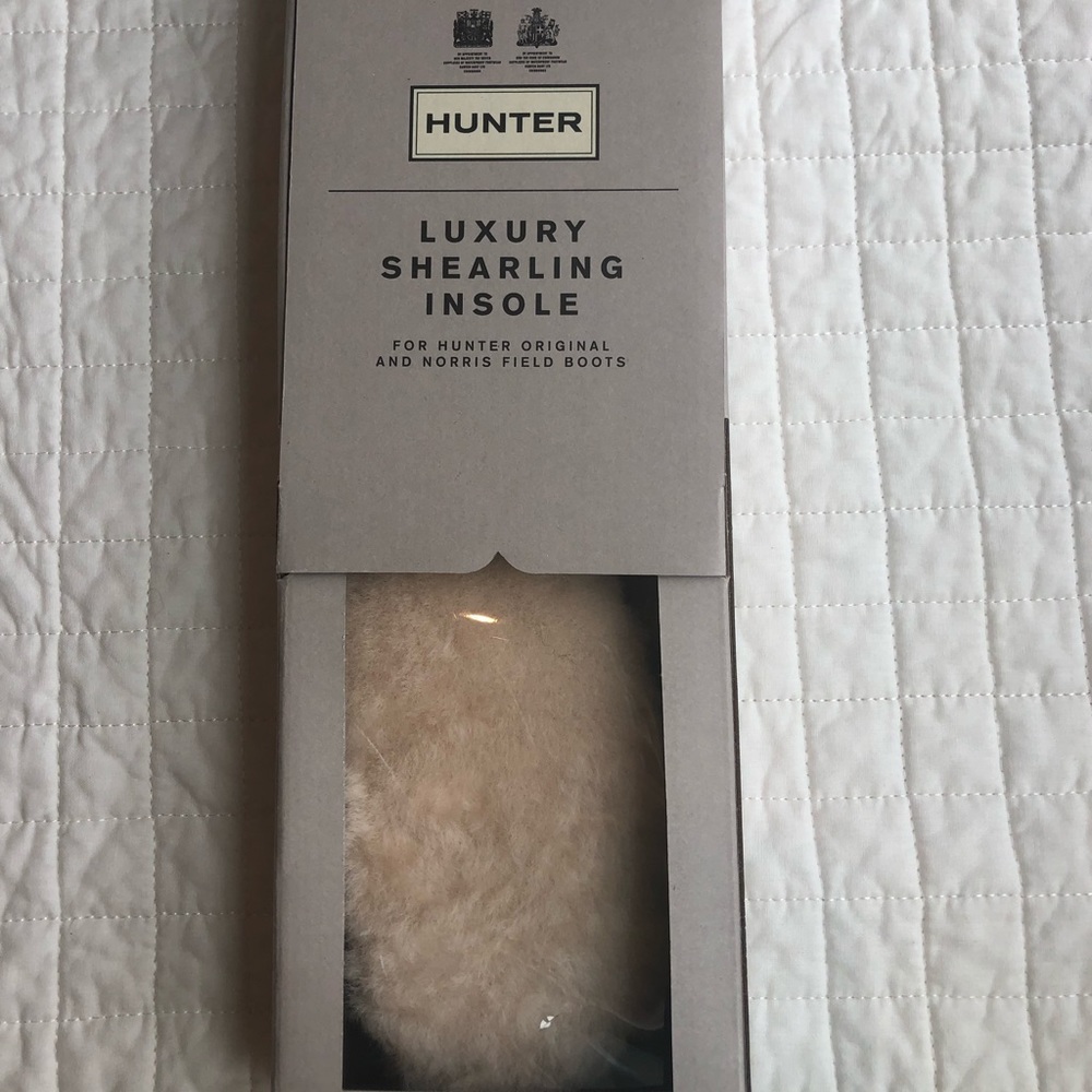 Hunter Luxury Shearling Insole